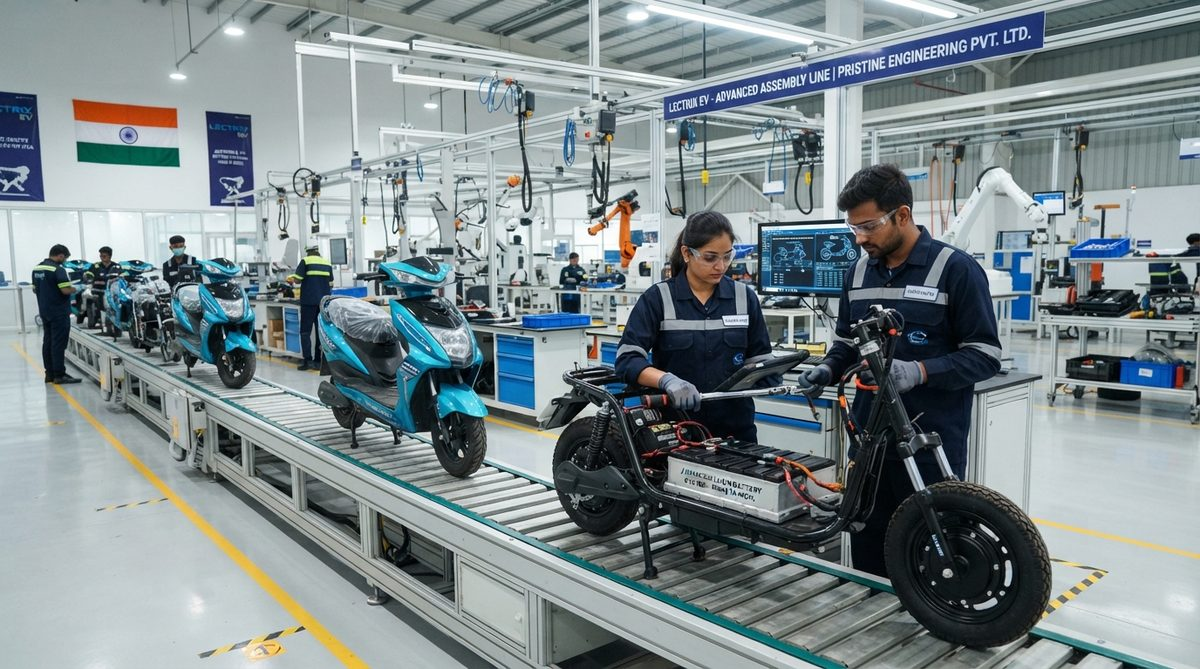 EV manufacturing in India